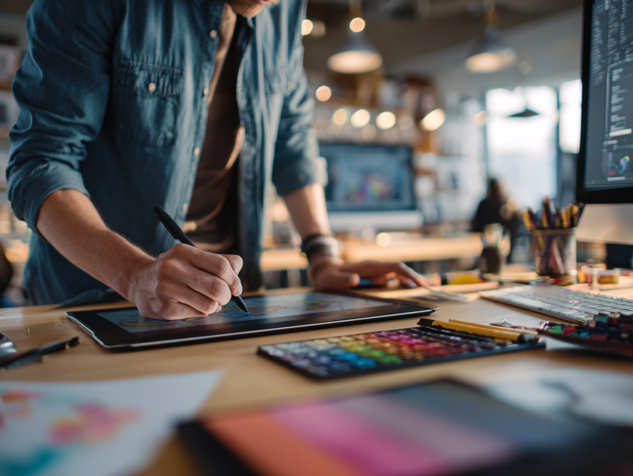 Case study snapshots across fintech, retail, healthcare and workplace apps